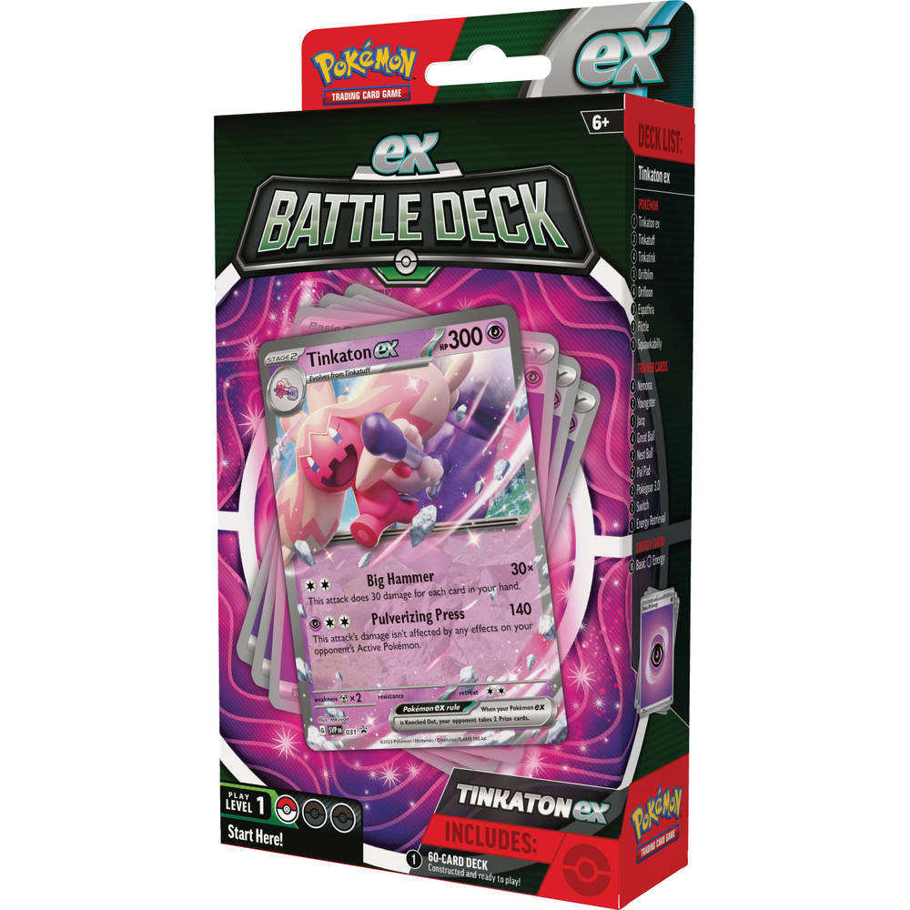 Pokémon Tinkaton EX Battle Deck