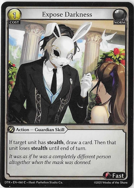 Grand Archive Distorted Reflections - DTR-EN-060 C Expose Darkness NM