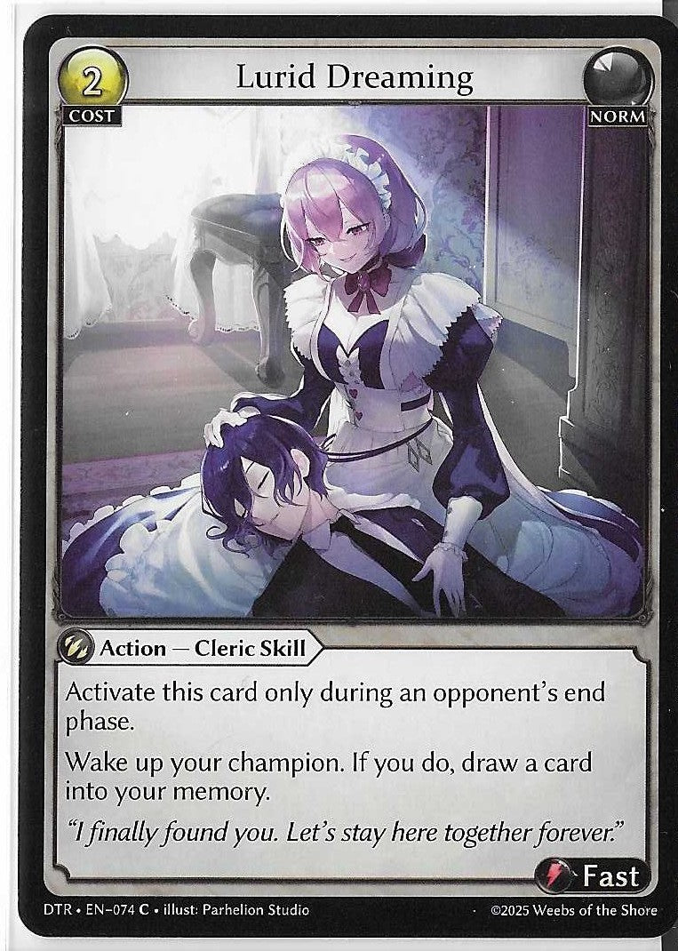 Grand Archive Distorted Reflections - DTR-EN-074 C - Lurid Dreaming NM