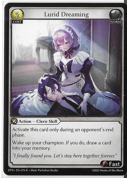 Grand Archive Distorted Reflections - DTR-EN-074 C - Lurid Dreaming NM