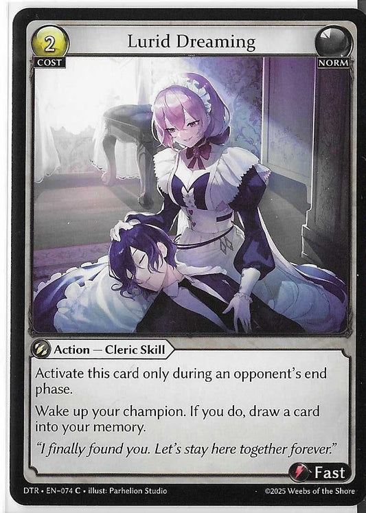 Grand Archive Distorted Reflections - DTR-EN-074 C - Lurid Dreaming NM