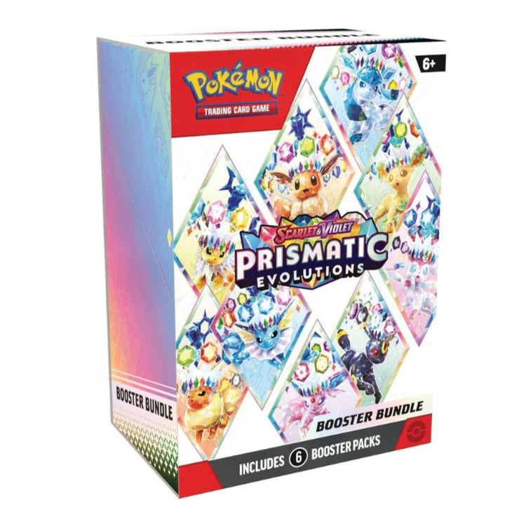 Pokémon Prismatic Evolutions Booster Bundle - SV: Prismatic Evolutions
