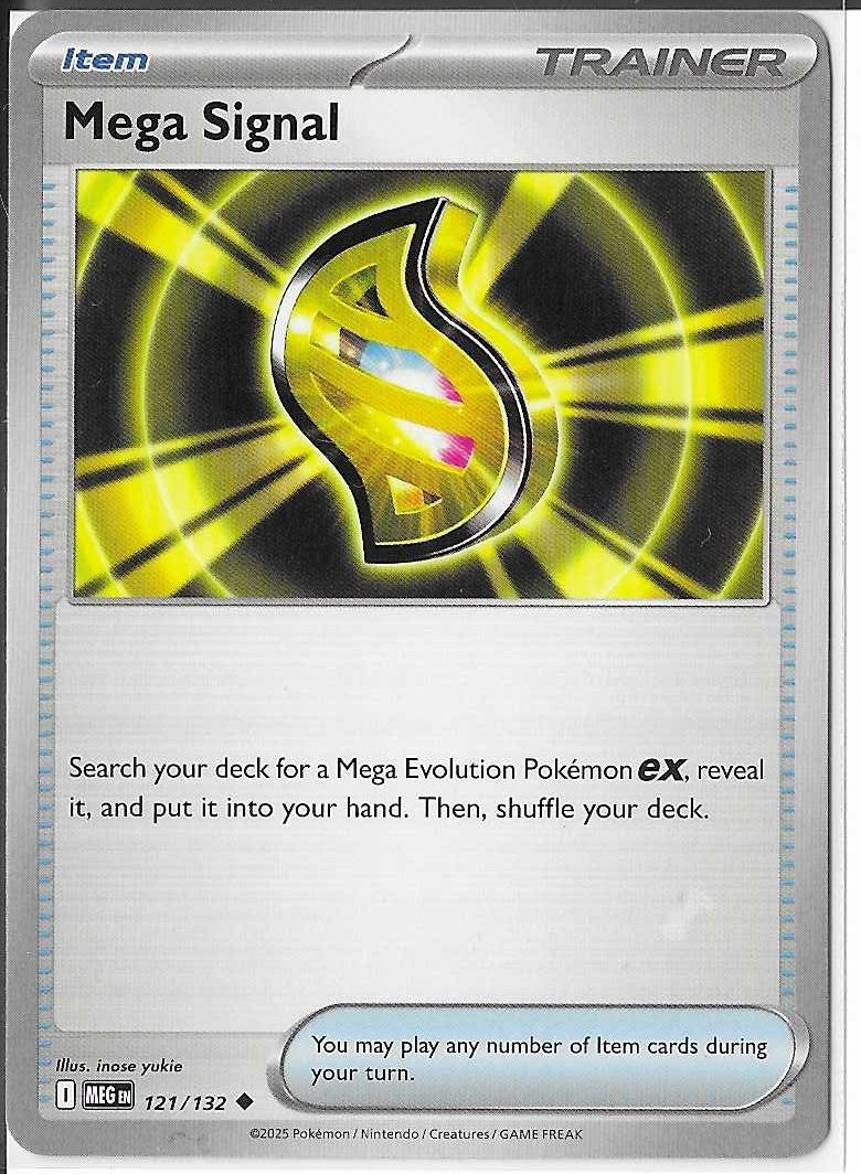 Pokémon Mega Evolution - Mega Signal 121/132 NM