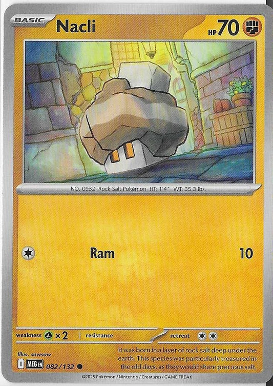 Pokémon Mega Evolution - Nacli 082/132 NM