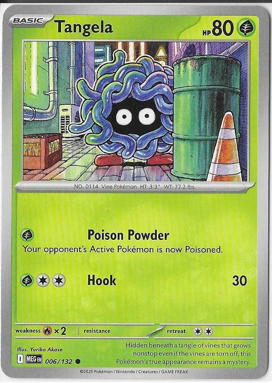 Pokémon Mega Evolution - Tangela 006/132 NM