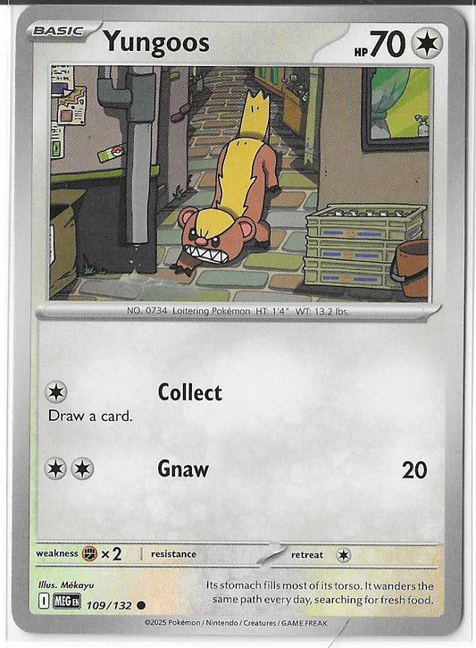 Pokémon Mega Evolution - Yungoos 109/132 NM