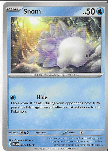 Pokémon Mega Evolution - Snom 042/132 NM